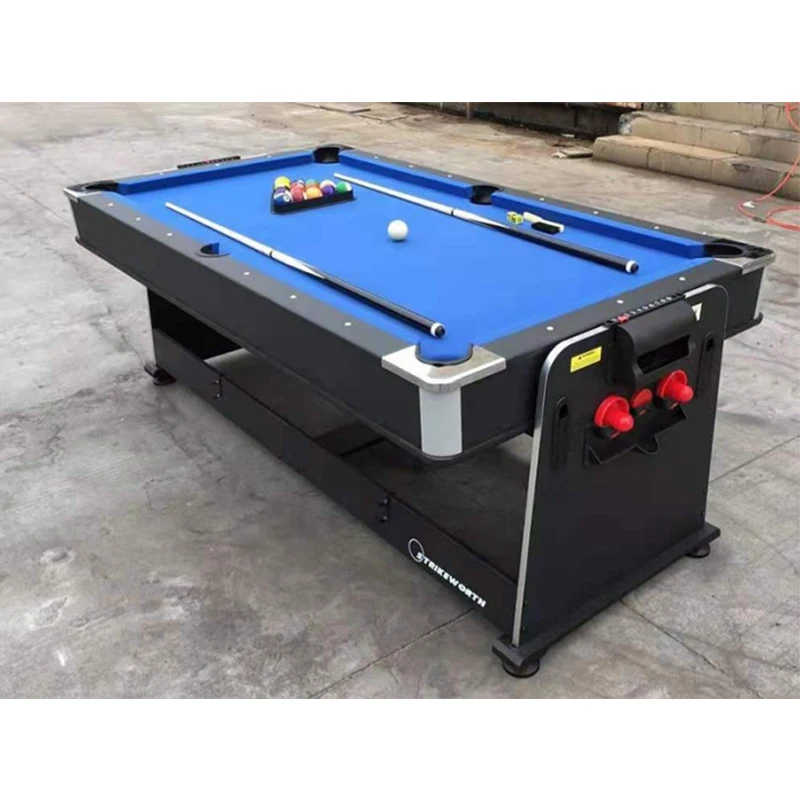 Guanque New Arrivals 4 in 1 Multi game Pool Dining Table combo 7ft Billiard Table Snooker & Billiard Tables