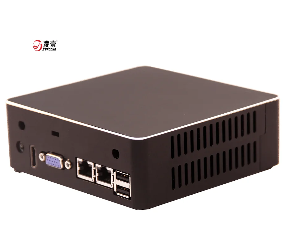 Маломощный облачный терминал мини-ПК с поддержкой Haswell-U/Broadwell-U I3/I5/I7 CPU DDR3L 2LAN промышленный встроенный