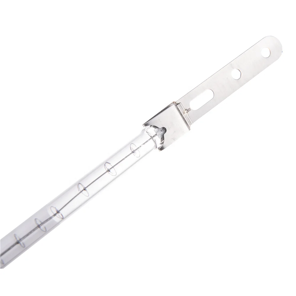 
230-240V 1000W pet blowing machines shortwave quartz clear halogen light infrared heating element 