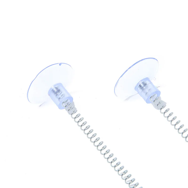 2021 hot sale good elasticity with sucker swing spring cat toy with sounding bell cat stick