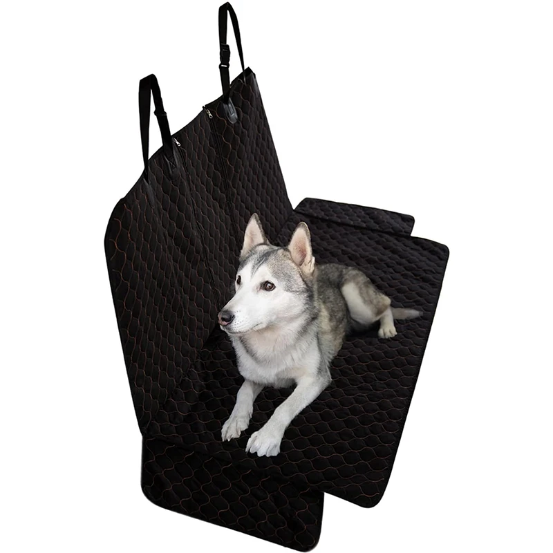 Easy Wash Dog Car Seat Cover Protector Pe Safety Travel Mat Blanket Waterproof Fashion Pet Car Back Seat Cover Factory