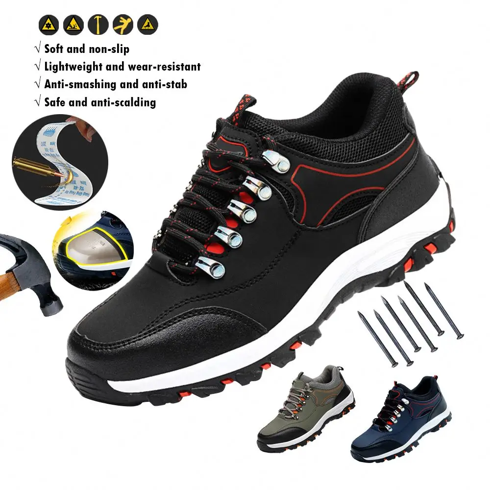 Wholesale Custom chef safety shoes ladies with steel toe cat shoes safety shoes boot work boots made in mexico