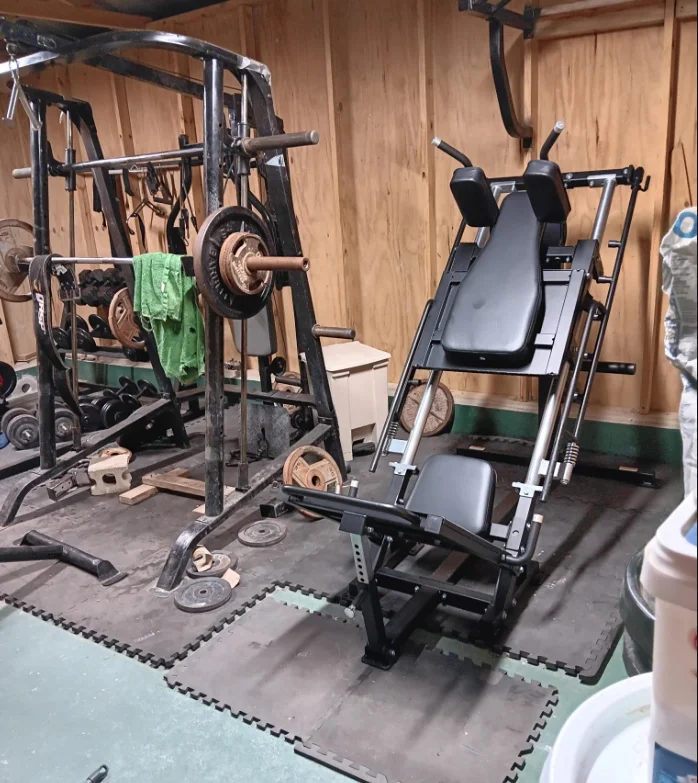Fitness Lateral Leg Press Hack Squat Power Rack Gym Fitness Equipment 45 degree Leg Press Machine/Hack Squat