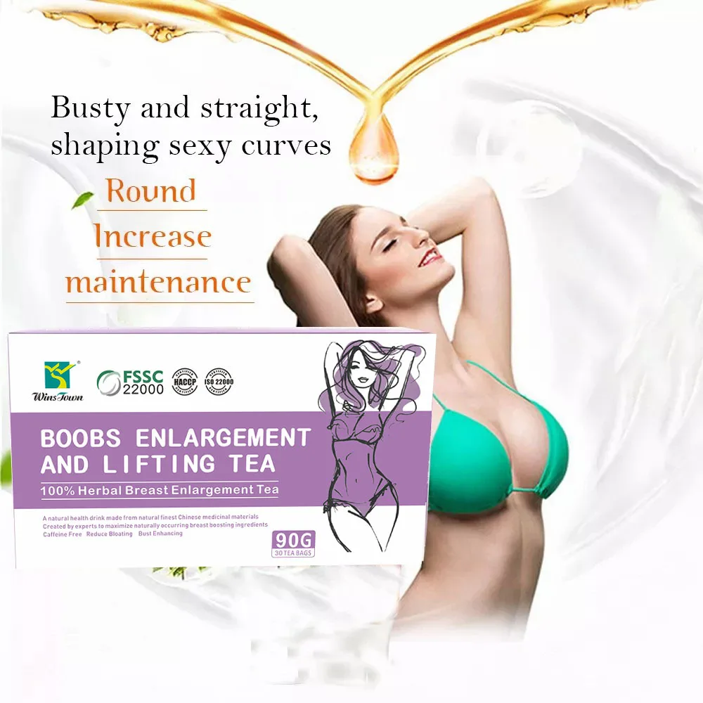 Wholesale 100% Herbal Breast Boobs Enlargement and Lifting Tea for Breast Healthy Drink natural enlargement tea for women
