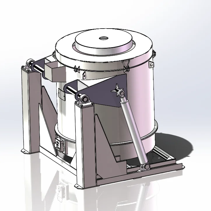 Shanghai Soce Factory Price electric furnace for melting aluminum crucible furnace