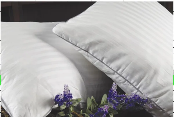 white polyester/bedding/bed pillow  home used pillow sham pillow protector