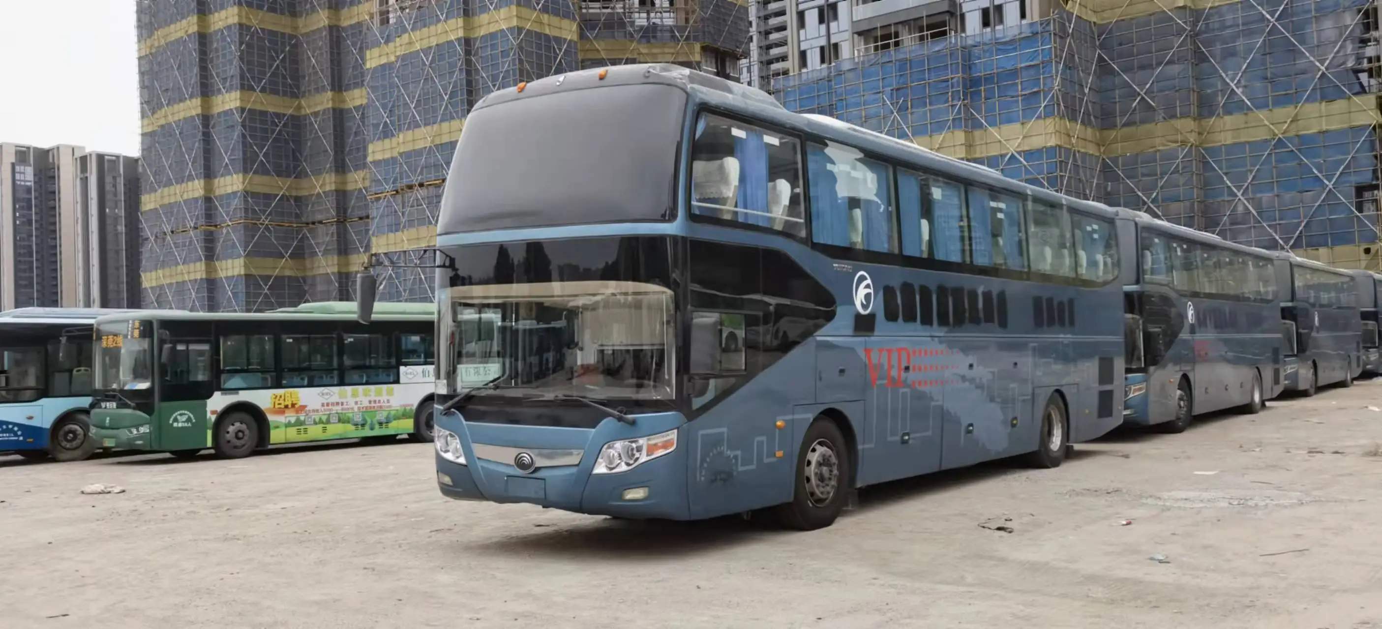 Double-decker bus  55-59seats second hand bus    yutong bus