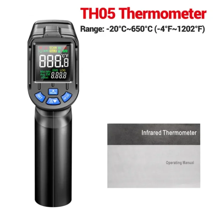 TH05 Digital Infrared Thermal Imager IR laser Sensor Gun Circuit Industrial Testing Floor Heating Tube Temperature Tester