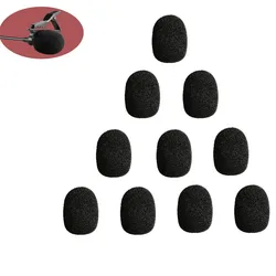 Wholesale little Microphone Foam Sponge Windscreen Cover Lapel Clip-on microphone cover clip mic foam