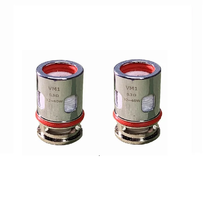 Горячий Совместимость сменная катушка с самонастраиваемым устройством vm1/VM5/VM6 vape катушки 0,3/0,2/0.15ohm Универсальный распылитель катушки