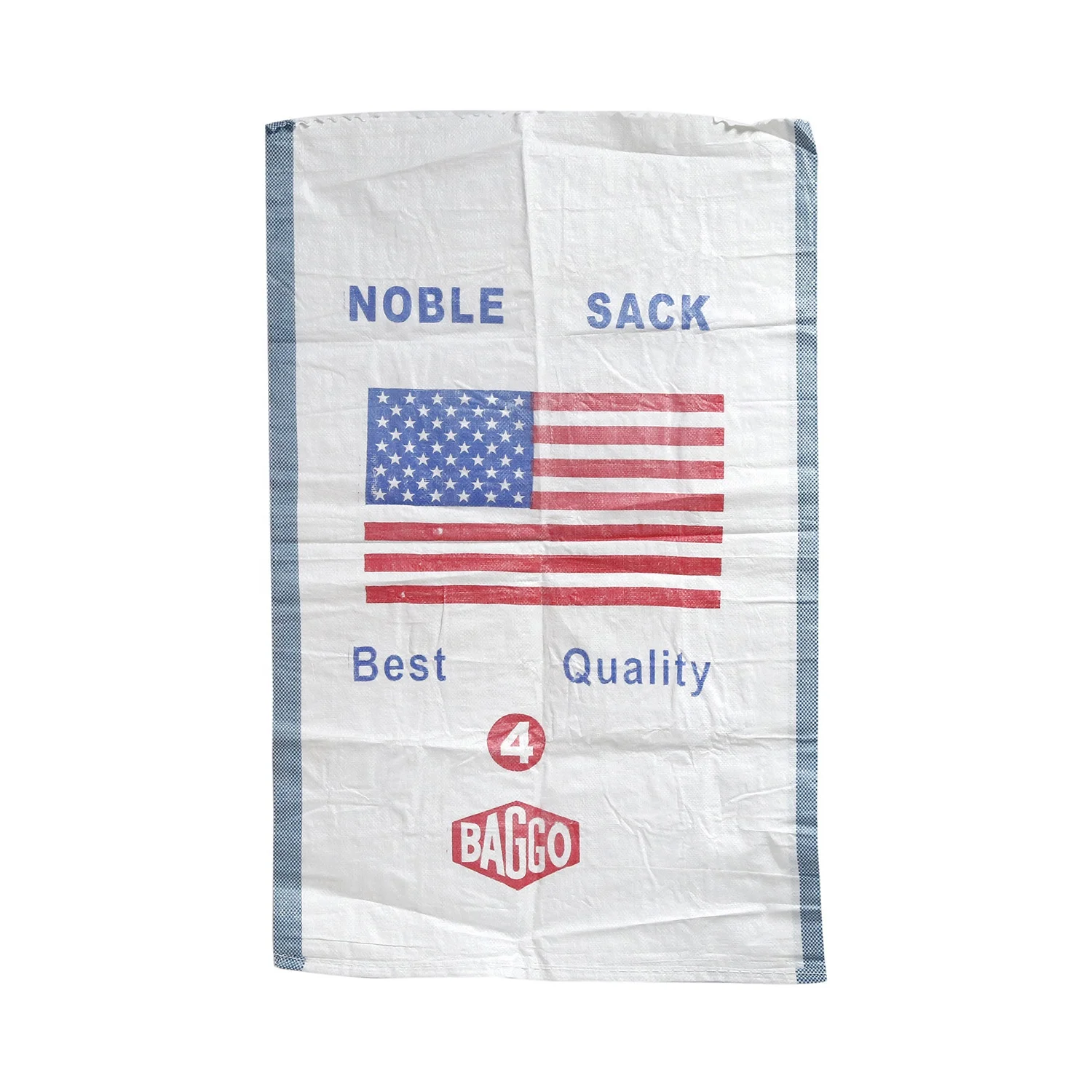 Wholesale wheat flour packaging bag for 100kg 50kg10kg 30kg