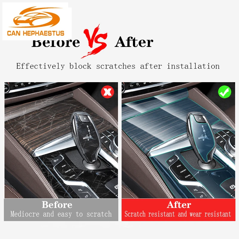 For Audi S6 RS6 2019-2022 Dashboard Panel Wrap Protective film Screen Anti-scratch Protector Car Interior Accessories