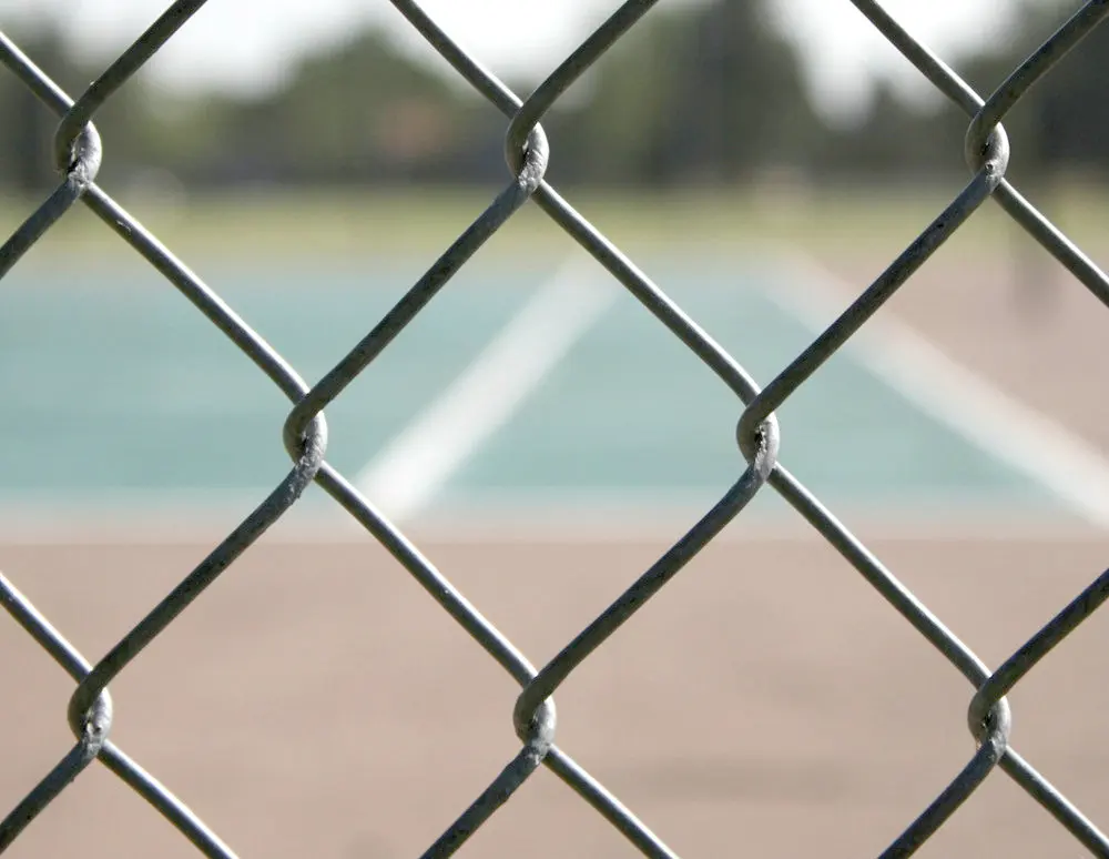 Cheap high quality customizable chain fence mesh is easy to install and durable