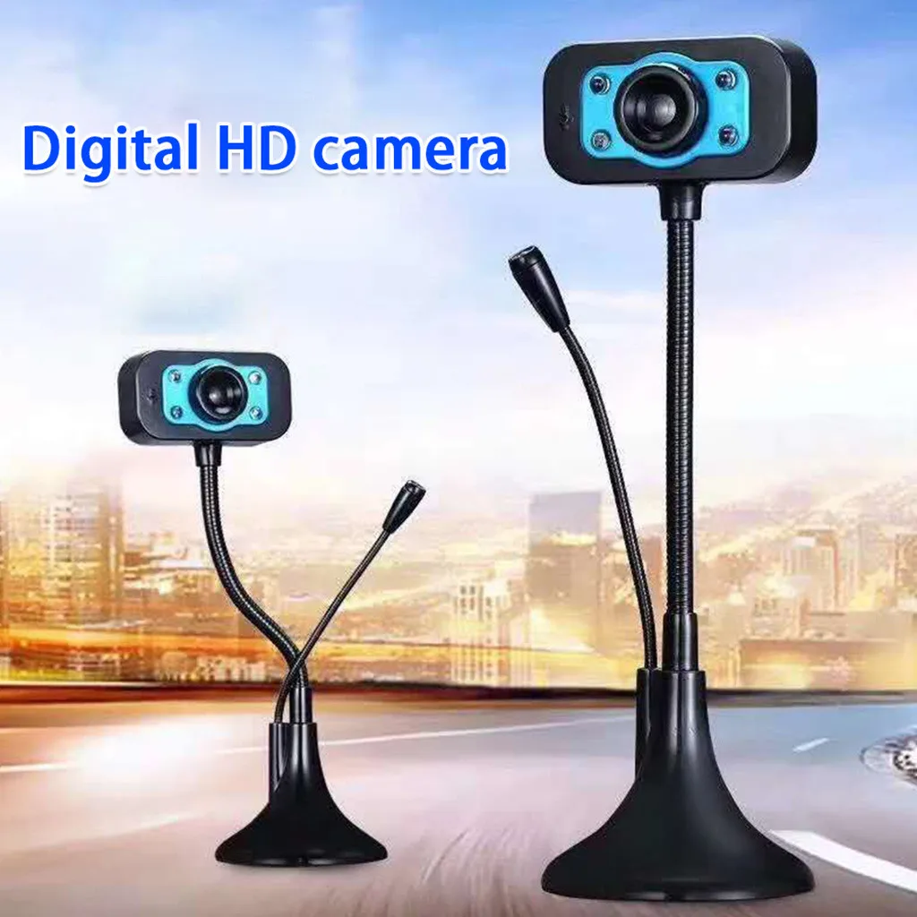 2023 Original HD Webcam Basic HD Video Calling Webcams With Microphone Online Class Computer Camera