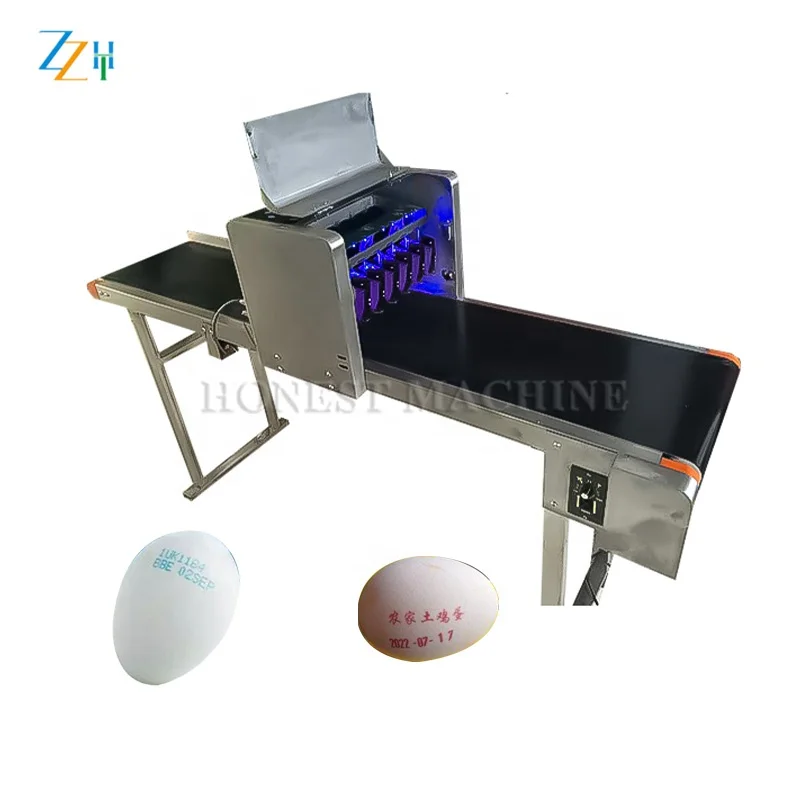Custom Support Egg Code Printing Machine / Chicken Egg Stamp Machine / Edible Ink For Egg Coding Machine