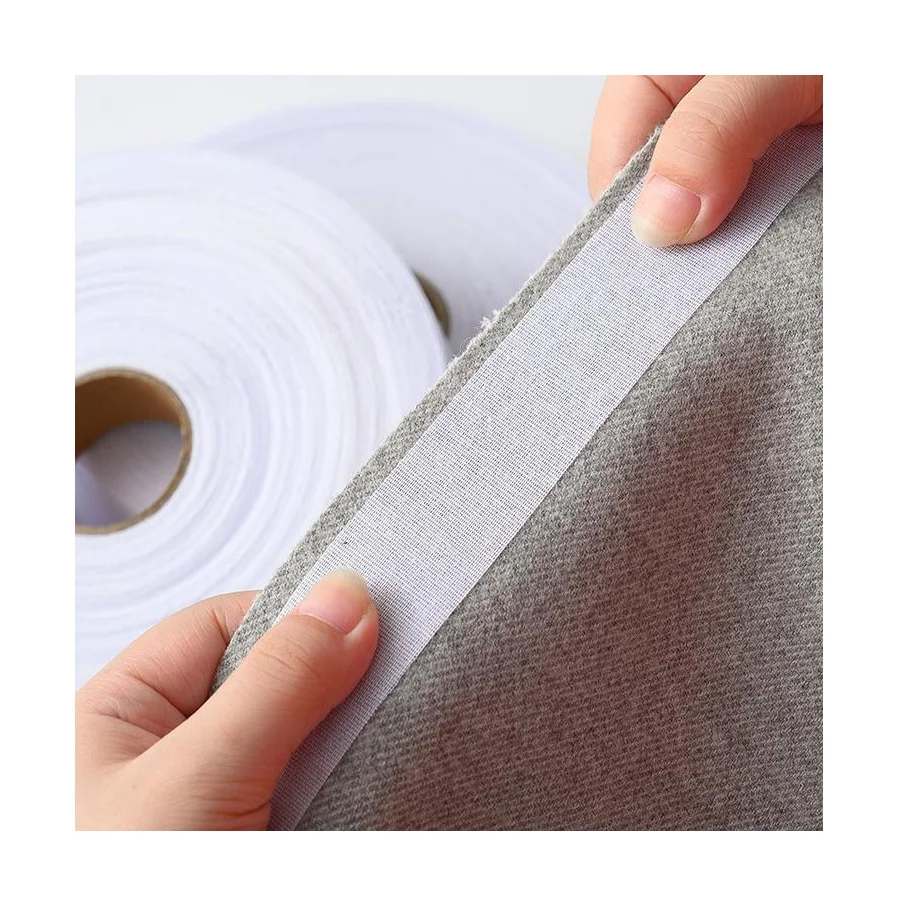 Suitable woven double dot woven tape interlining fusible interlining for Garment Suit