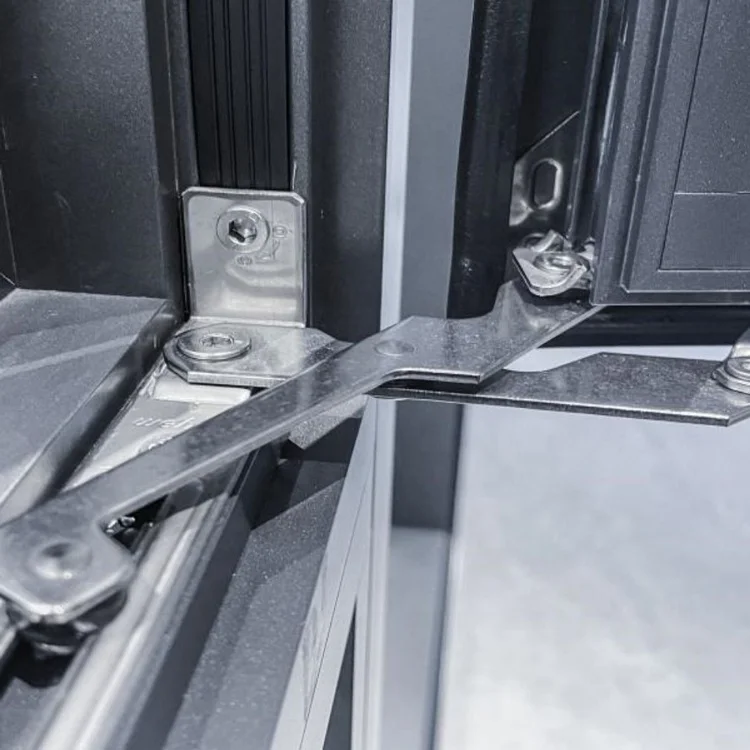 Exposed Aluminum Framing Thermal Windows  Glass Powder Coated Curtain Wall Facade Panels With Window