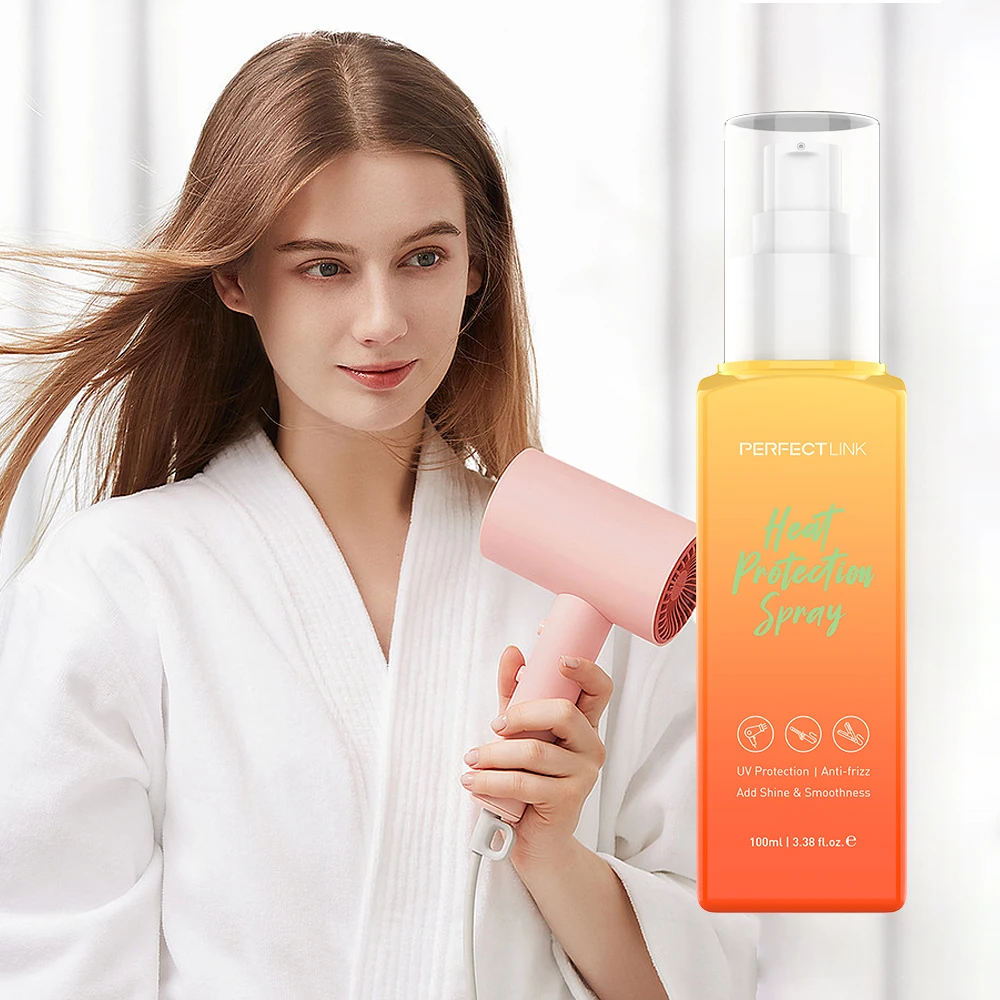 Hot sale Organic Argan Oil Herbal Moisturizing Heat Protector Hair Silkening Mist Hair Protection Spray