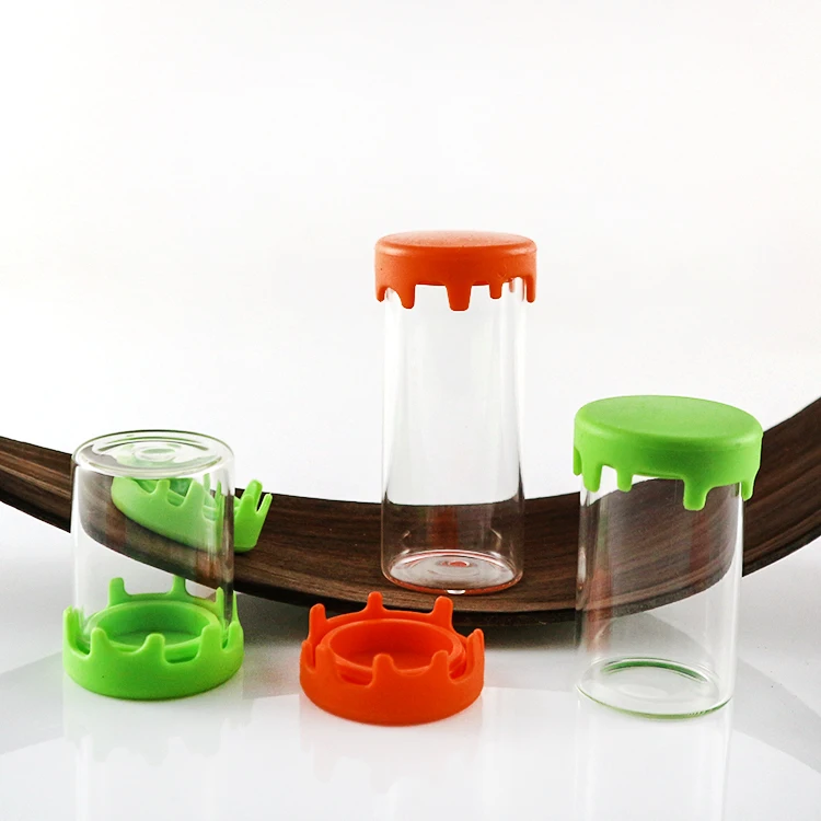 Test Tubes Glass Packaging For Retail Stores 5ml-100ml Glass Tube For Conduct Experiments with cap