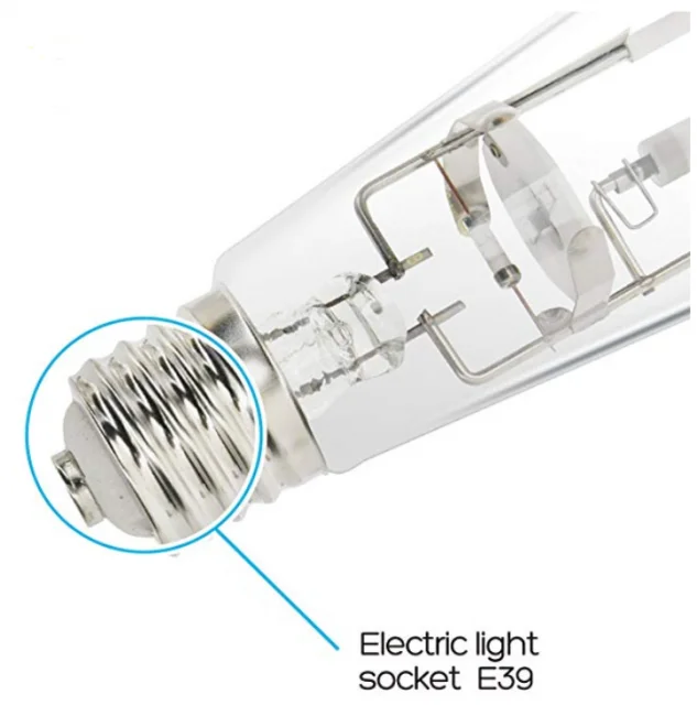 
250W/400W/600W/1000W Hydroponic Super HPS Growth Light for Plants, Indoor HPS Lamp 