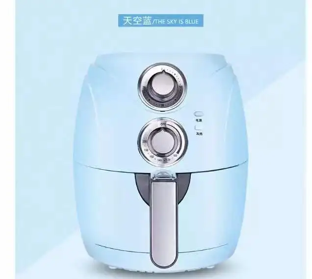 Electric Air Fryer Oven 5 Quart 1600W Fast Large Hot Air Fryers & Oilless Cooker/Roast/Bake/Keep Warm Suitable for Dishwasher