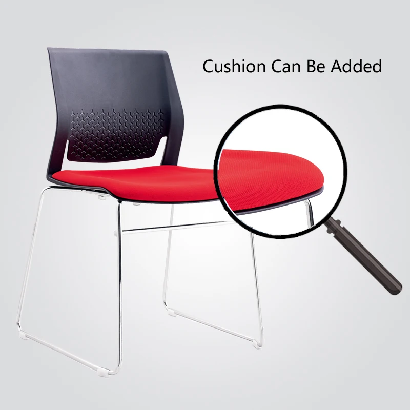 High quality design modern wholesale dining room furniture Mid back Colorful PP plastic Dining chair