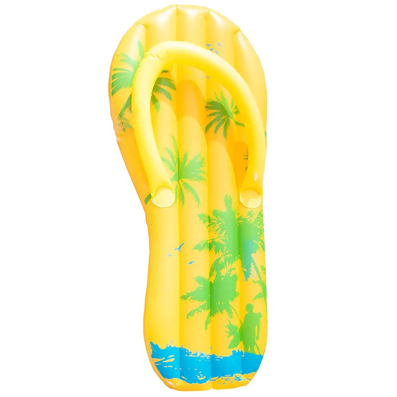 Giant Ride-On Raft Lounge Summer Pool Toys Funny Pool Floatie inflatable slippers float for Kids and Adults