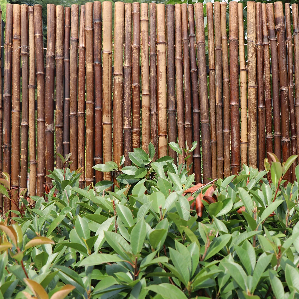 Waterproof eco friendly natural bamboo farm fence party bamboo garden fence pole