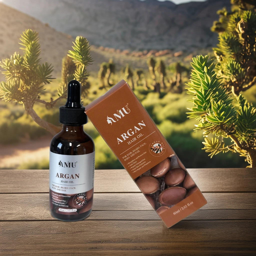 Wholesale Face Skin Care Deep Hydration Strengthening Dry Damaged Hair Pure Argan Oil Morocco for Hair