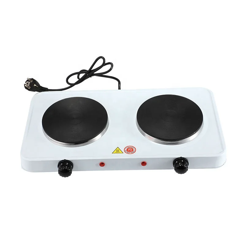 In Stock 2000W Portable Hot Plate Kitchen Appliances Electric Double Cooking Stove Hot Plates For Cooking