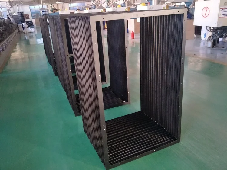 machine way cover accordion cheap custom square rubber bellows cover square bellow