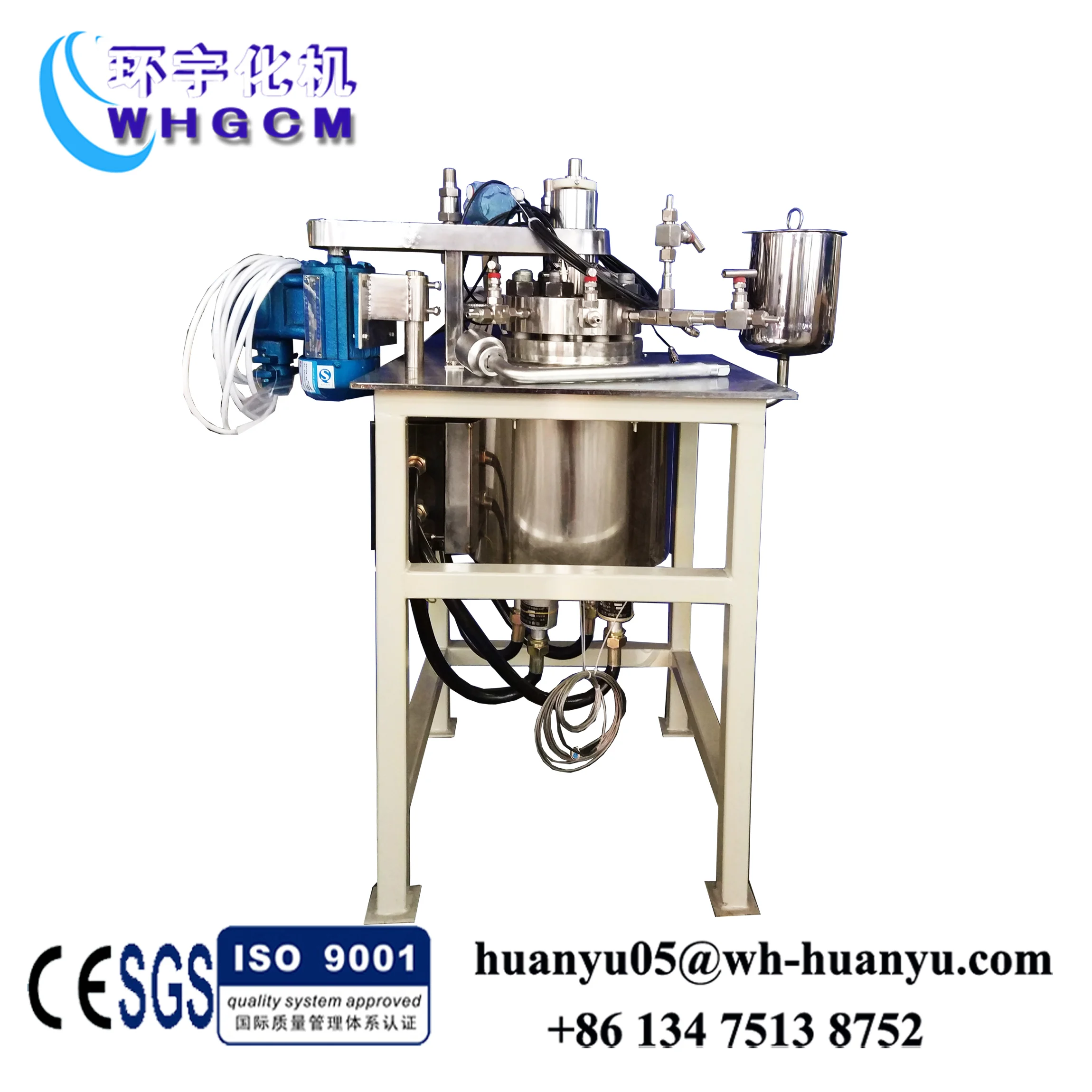 2L Ex-proof Reactor/для обогрева куртки/для охлаждения Crystallization Reactor