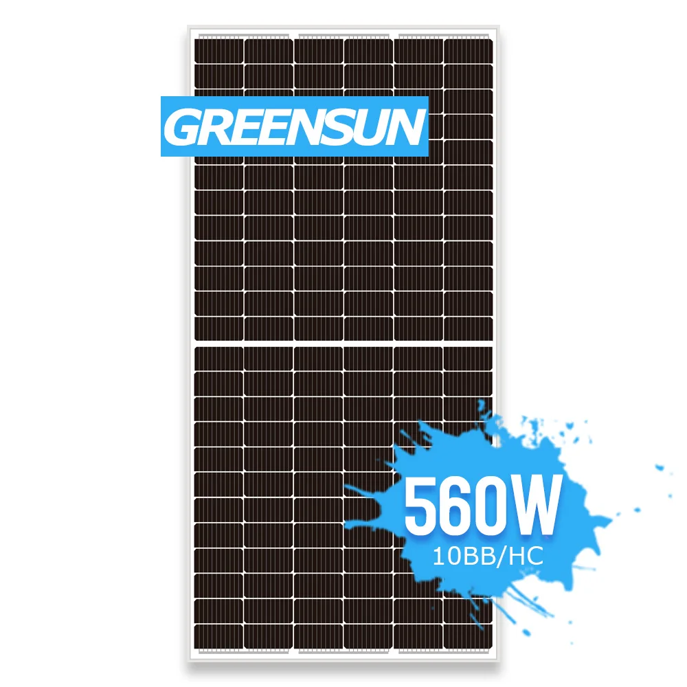 Солнечная панель Greensun монокристаллическая 400 Вт 500 550 560 600 1000 солнечная для
