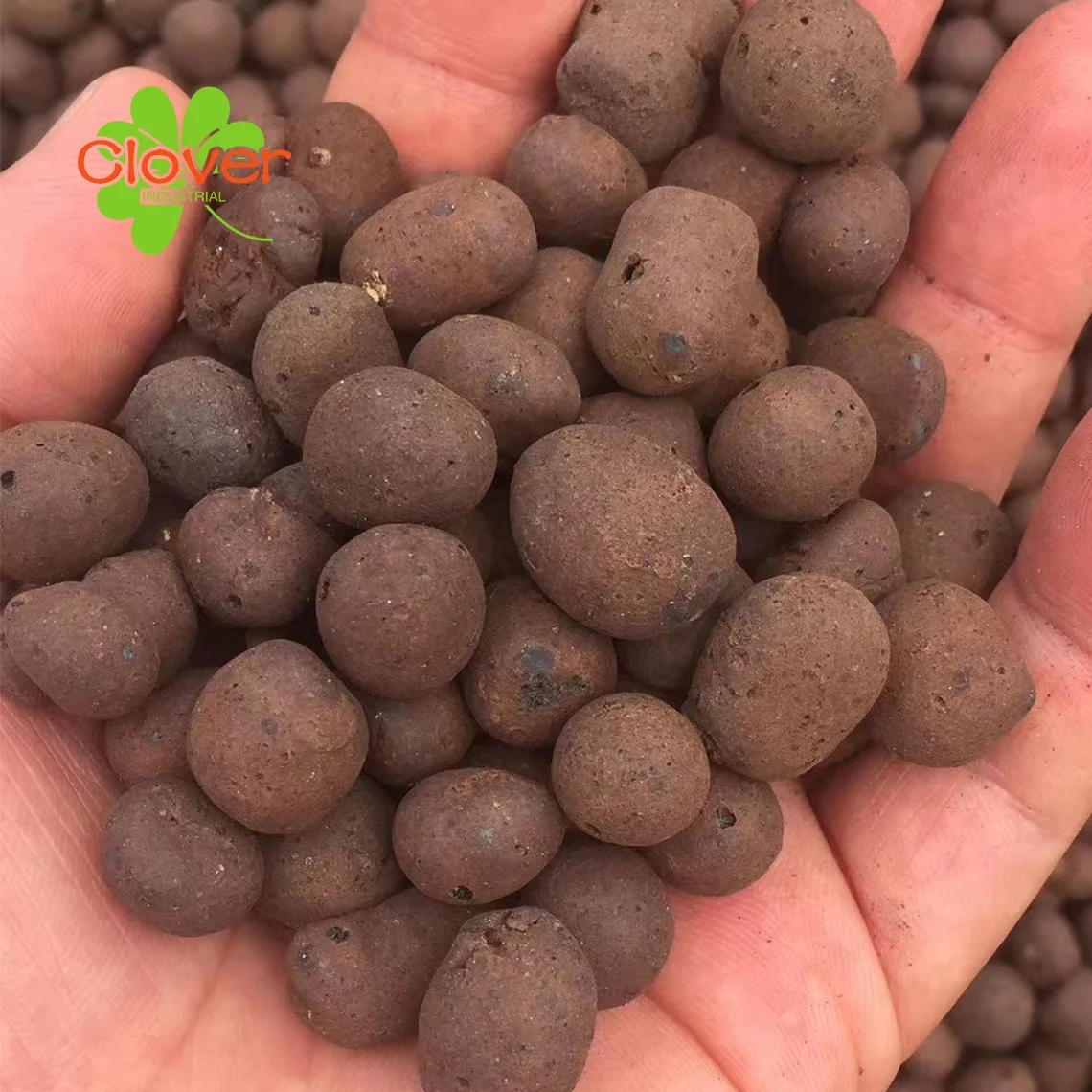 LECA Explanded Clay Pebbles, 14-16mm Lightweight Clay Aggregate for Hydroponic Growing, Premium Grow Media for Orchids