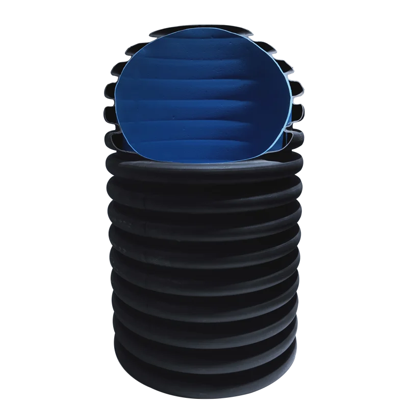  Новые продукты на рынке DN100mm DN800mm HDPE гофрированная Оросительная труба гибкая подземная