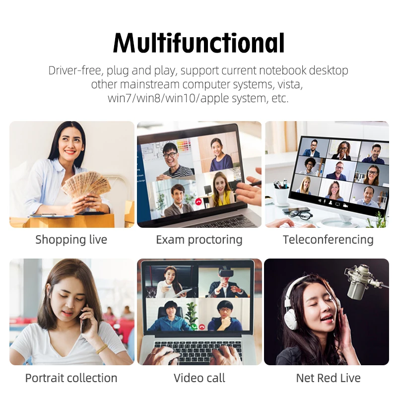 Cheapest Trust 1080 2K 4K USB PC Laptop Streaming Webcam with Privacy Cover