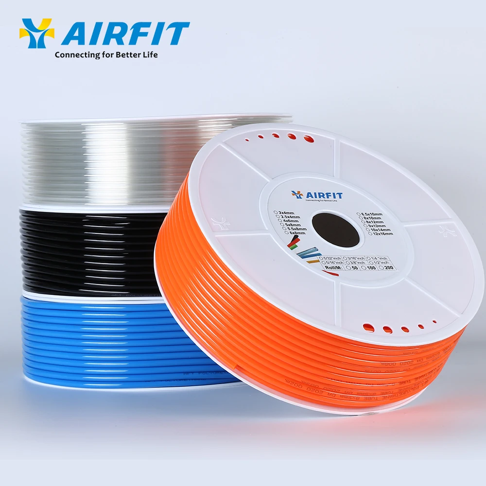 AIRFIT Pneumatic Tools TPU PU PE PVC PA Hose Tube 2mm Tubing