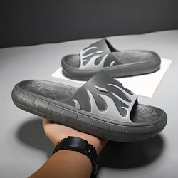 2022 Thick Platform Bathroom Home Slippers Cloud Slippers Women Soft Sole EVA Indoor Slides Sandals Summer Non-slip Flip Flops