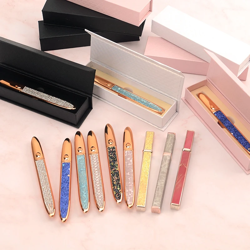  Private label custom waterproof adhesive lashglue liquid colorful glitter magic eyeliner pencil mink eyelash glue