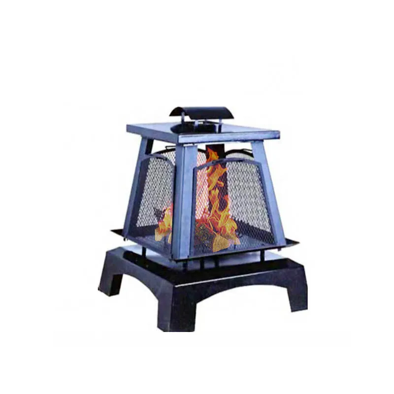 Лидер продаж, чугунная наружная каминная горелка уникального дизайна для сада