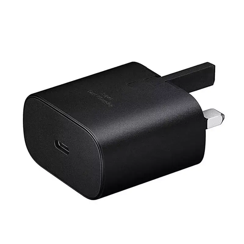 Wholesale Mobile Phone Accessories 3 Pin Usb-c Wall Charger US Type C Plug Usb C Adapter 25w Super Fast Charger For Note 20 S20