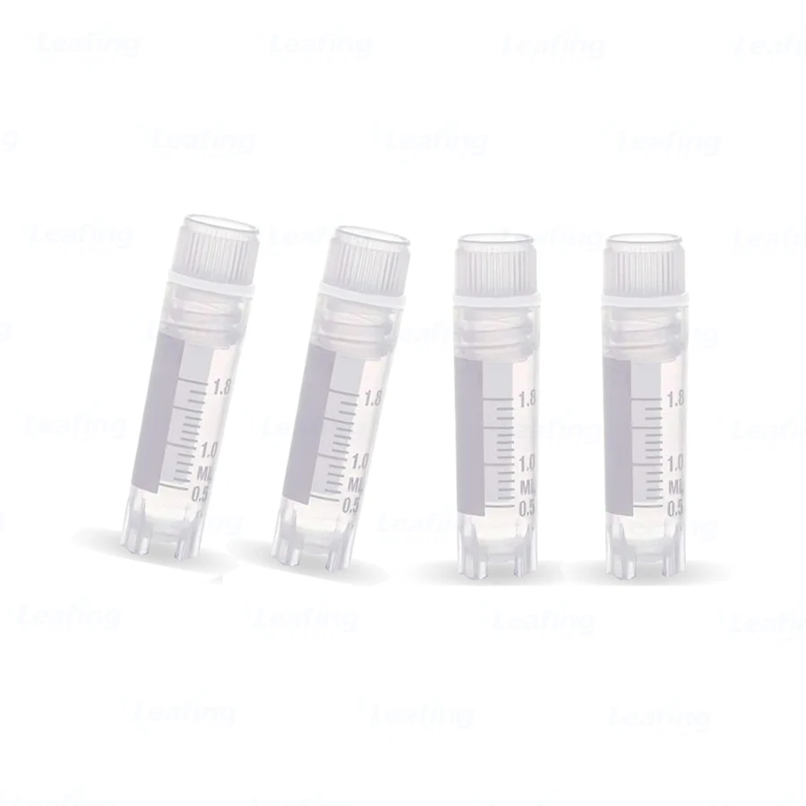 Medical Disposable Wholesale customized sterile transparent Screw cryo tube