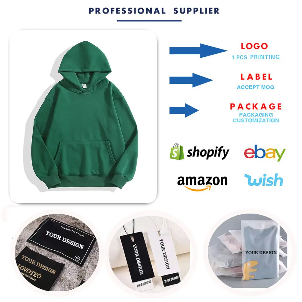 4 Custom All Over Print Hoodie Puff Printing Cotton Zipup Hoodie Zipper Heavyweight Fleece Full Zip Up Hoodie
