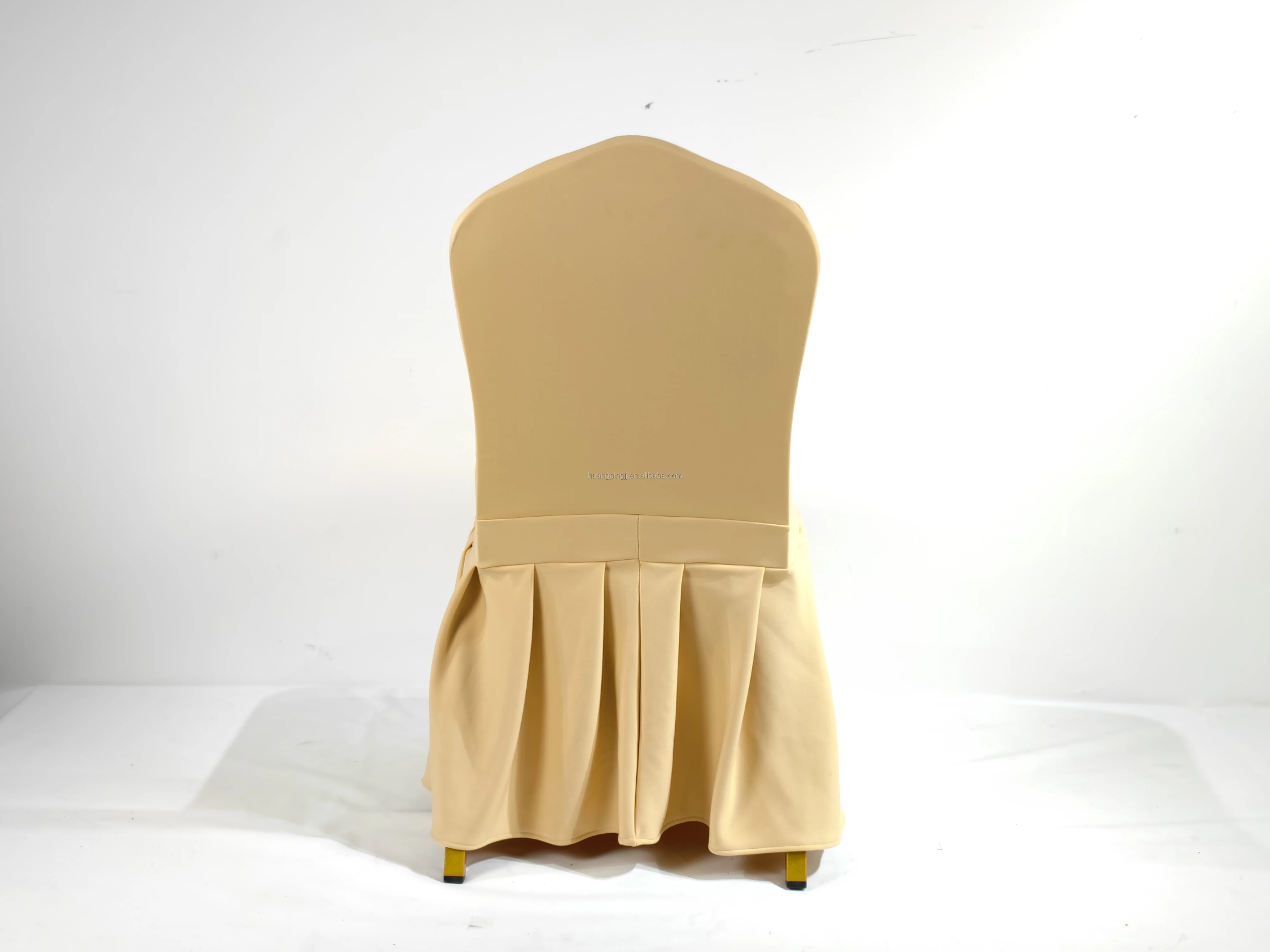 Folding wedding decoration spandex chair cover for event