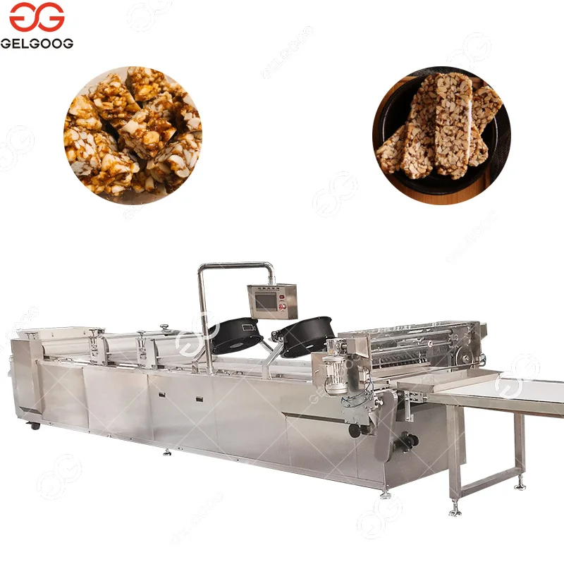 200-800Kg/H Automatic Cereal Tahini Candy Maker Machines Halva Fruit Bar Making Machine