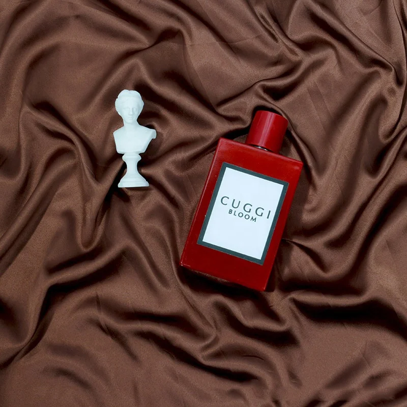 Ins 19 colors silk glossy cloth background shooting cosmetic jewelry nail cloth photo props