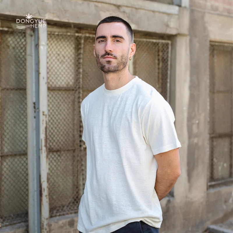 tshirts hemp manufacturers hemp cotton blend fabric made t shirt logo unisex hemp tshirt