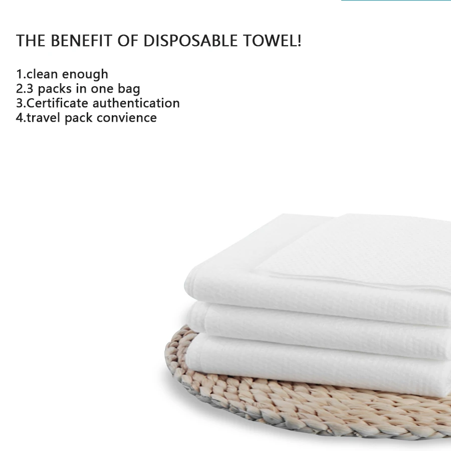 Disposable Bath Towel Customization Non-woven Towel Travel Portable Pack