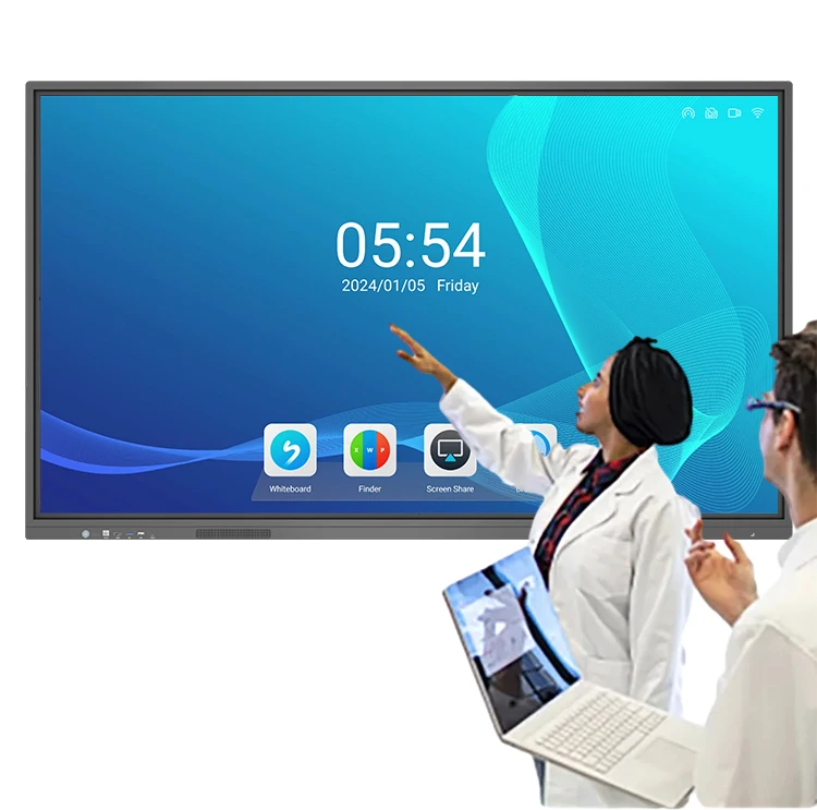 Mainboard Android 12 motherboard interactive whiteboard 65inch touch panel television