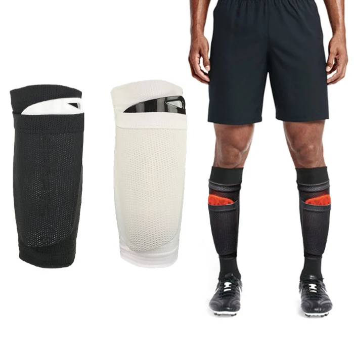 Wholesale Football Soccer Protector Compression Sleeves Shin Pads Shin Guard Holder